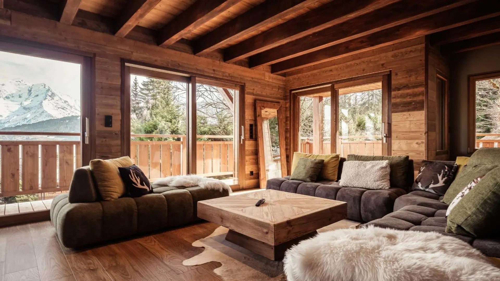 Villa La Combe Blanche - Balcon Sur Le Mont-Blanc à Combloux Chalet